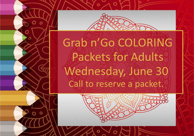 grab and go coloring june 30 newsflash