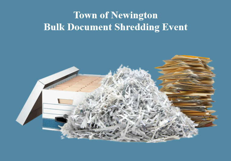 document box with a pile of shredded paper