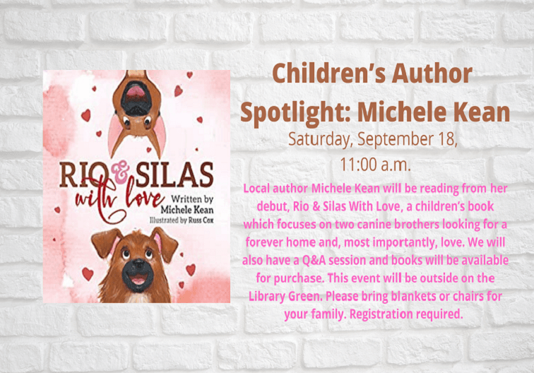 Childrens Author Spotlight Michele Kean 