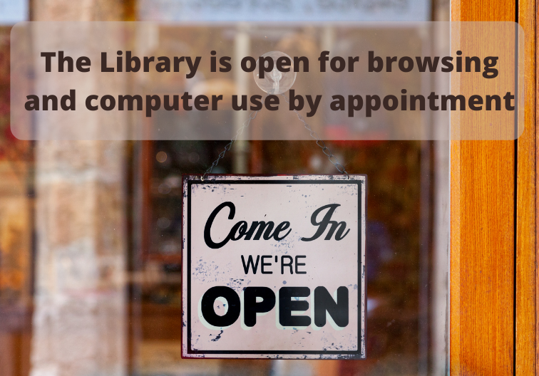 The Library is open for browsing newsflash