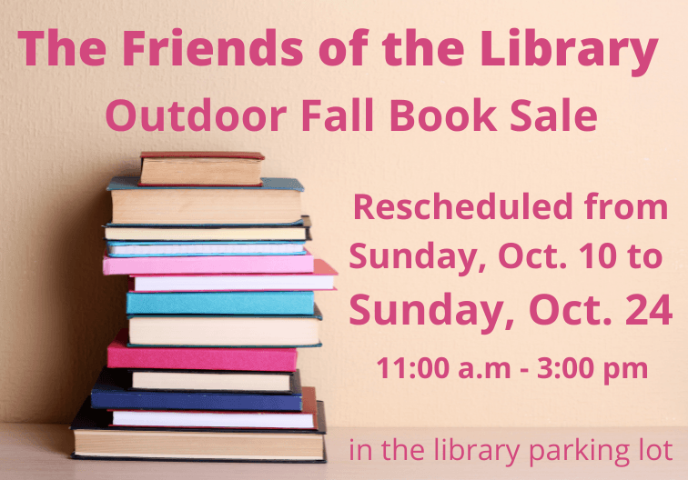 Friends Fall Outdoor book sale 