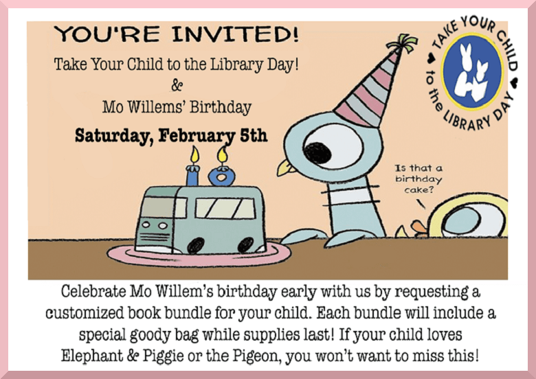 Take Your Child to the Library 2022 