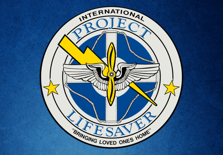 Project Lifesaver logo with blue background