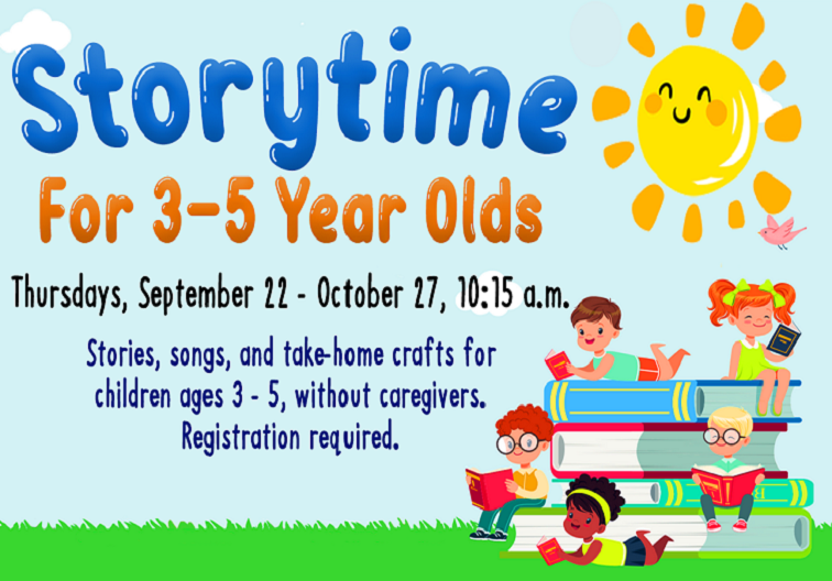 Three Year Old Storytime Fall 