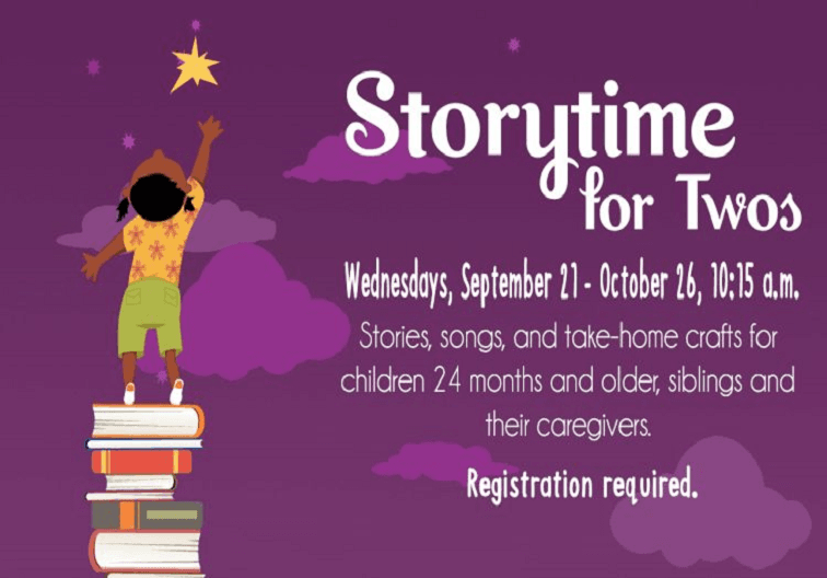 two year old storytime fall 2022 