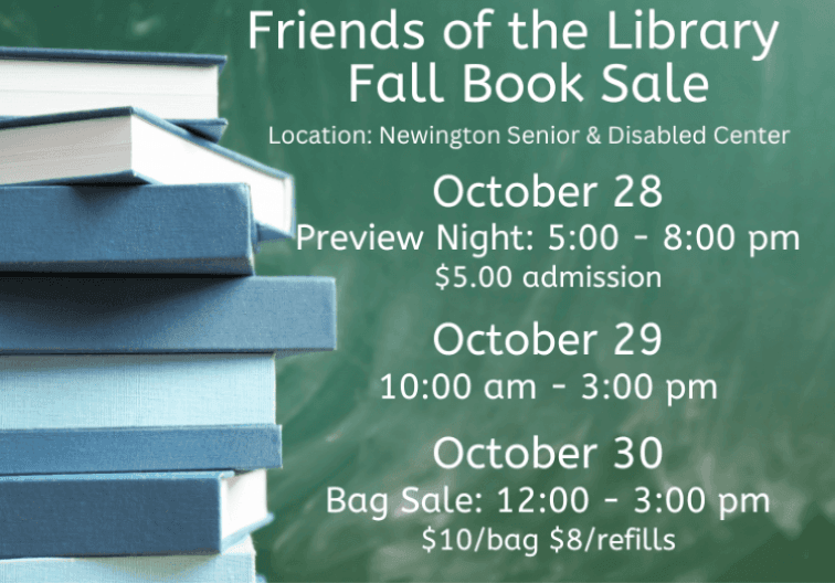 Friends of the Library Book Sale banner