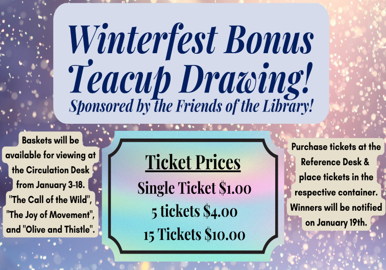 Winterfest Bonus Teacup Drawing 