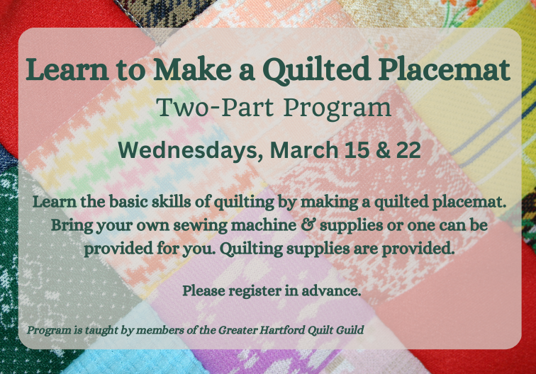 Learn to Make a Quilted Placemat 