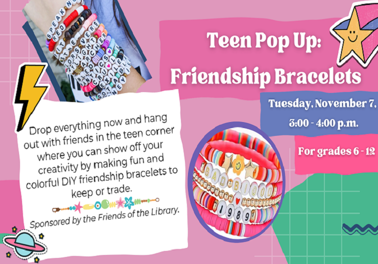 Teen Pop Up Friendship Bracelets