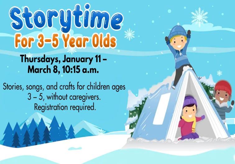 Storytime for 3-5 Year olds (winter) 