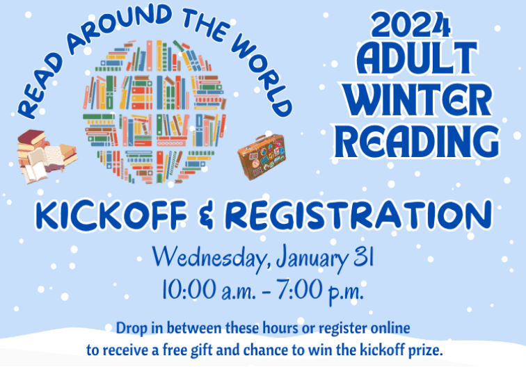 adult winter reading kickoff 