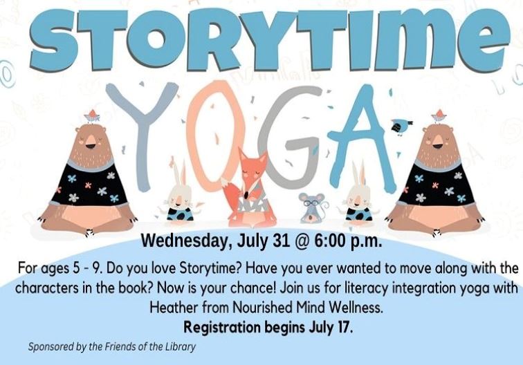 Storytime Yoga July