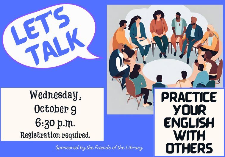 Lets Talk october Flyer