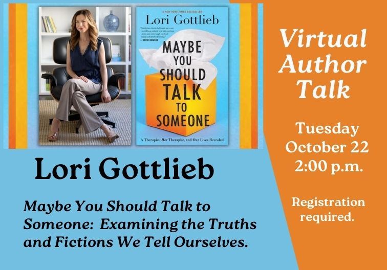 Author Talks Lori Gottlieb Newsflash