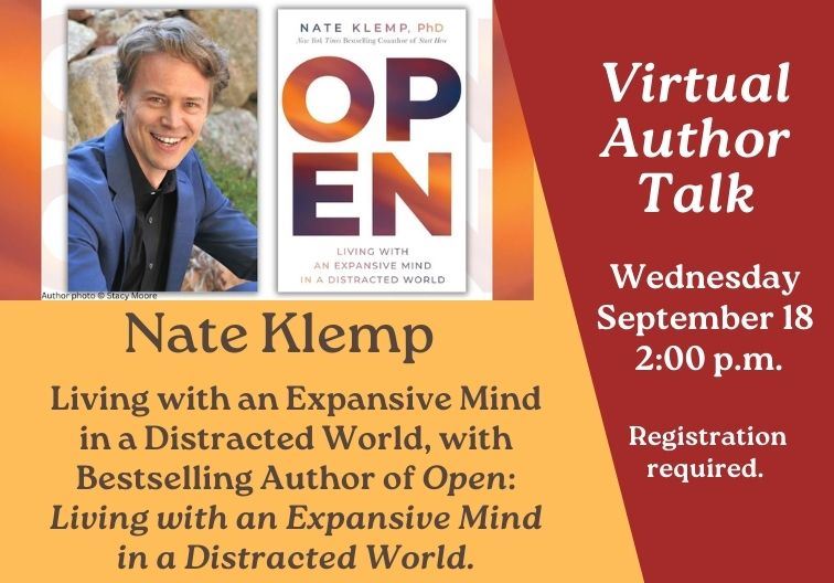 Author Talks Nate Klemp NewsFlash