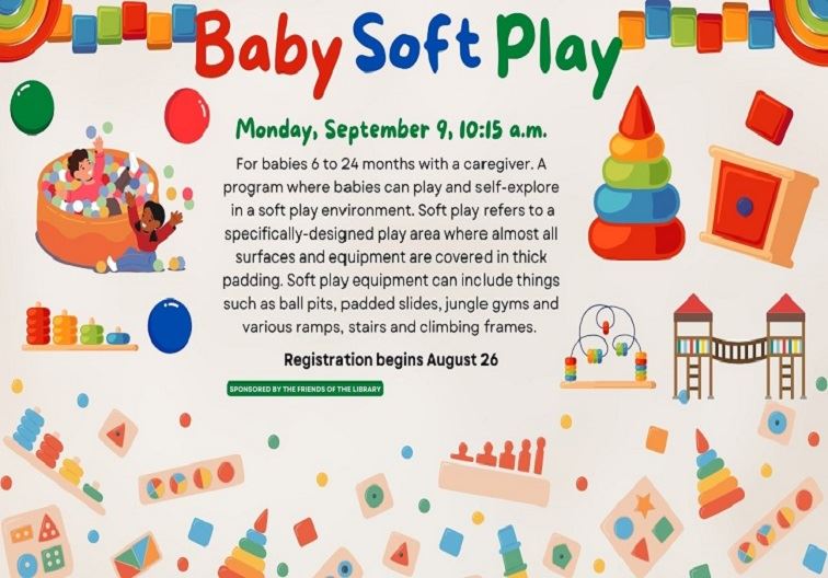 Baby Soft Play slide (Sept Date)