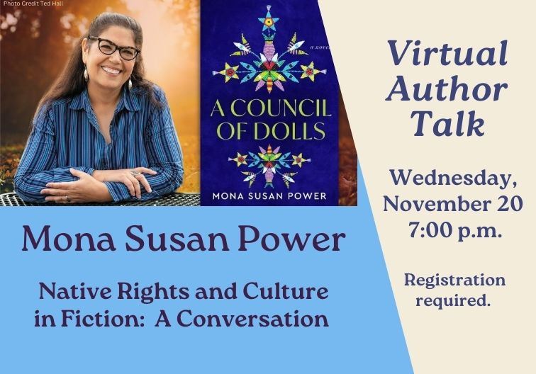 Mona Susan Power Author Talks newsflash