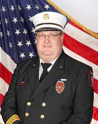 Deputy Chief Stegmaier in Dress Uniform