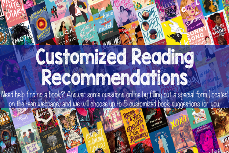 Teen Custom Reading Recommendations
