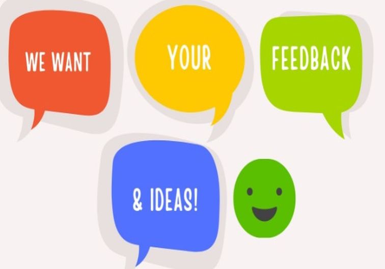 We Want Your Input Header