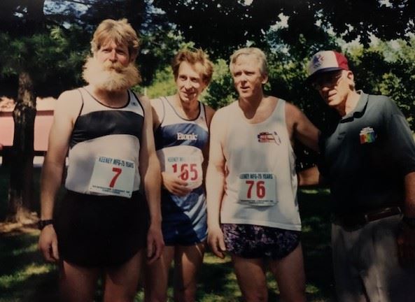 charlie rodgers, bill rodgers and Lindy Remigino (far right)
