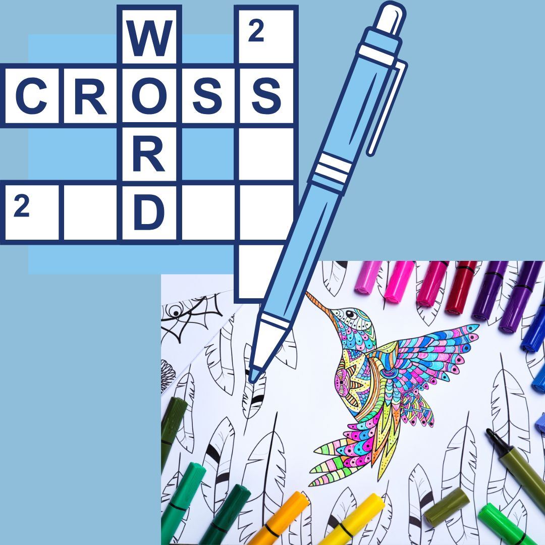 coloring and puzzles get togethers