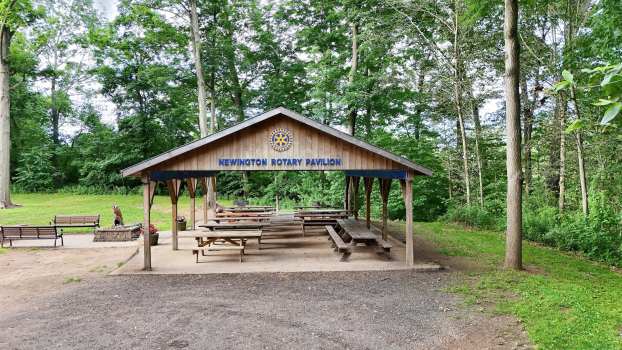 Churchill Park - Rotary Pavilion from Driveway