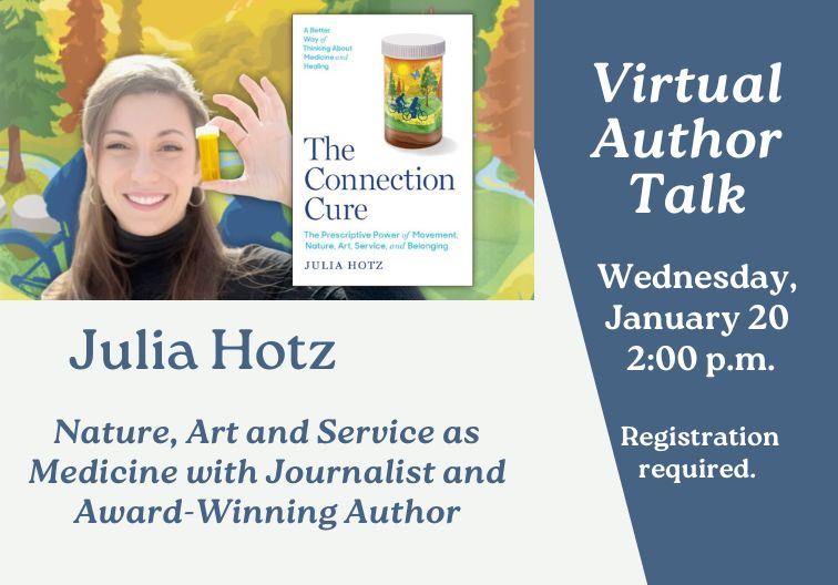 Julia Hotz Virtual Author on January 20 at 2:00 pm