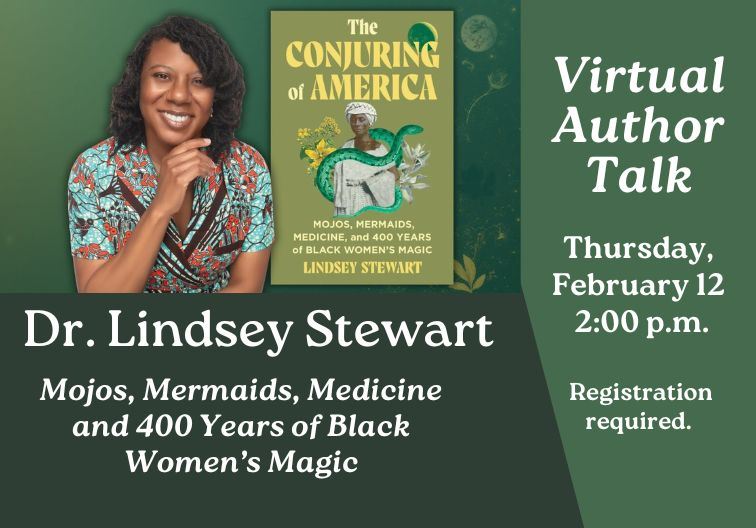 Virtual author with Lindsey Stewart on February at 2:00 pm