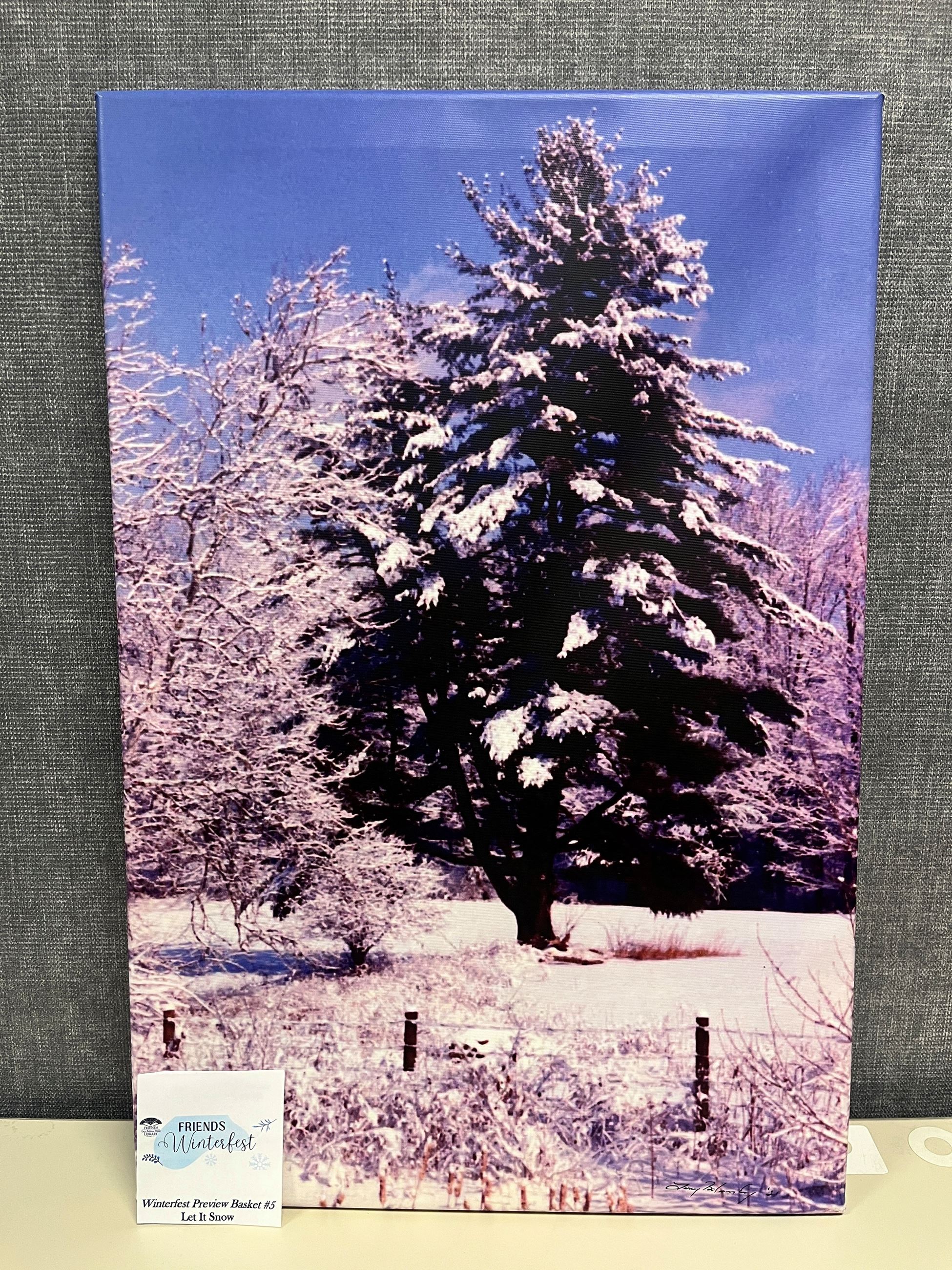 Winterfest Preview Basket let it snow 