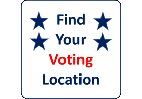 Voting location with stars