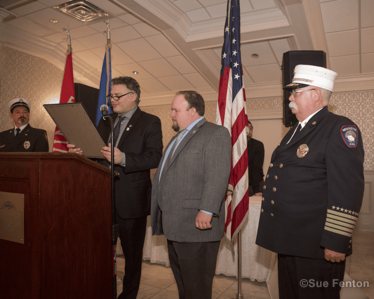 100th year anniversary celebration for the Newington Volunteer Fire Department