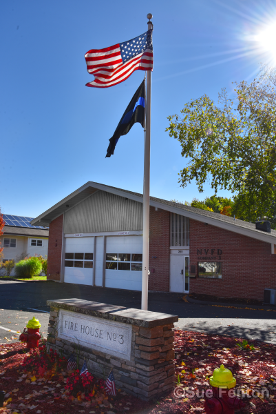 Front of Company 3 Fire Department