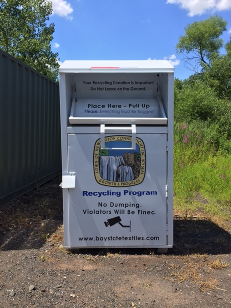 Textile Recycling Collection Box