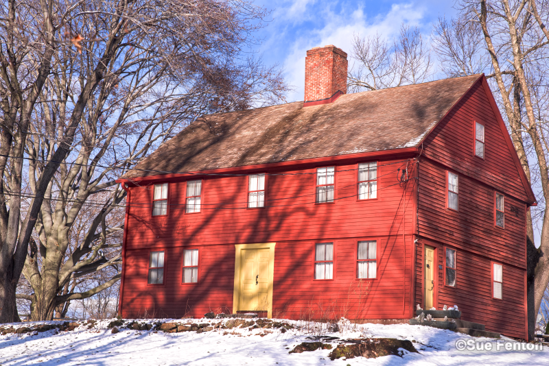 View of Willard homestead