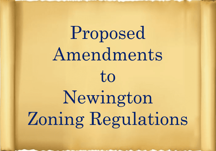 scroll reading proposed zoning amendment