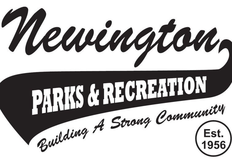 Newington Parks and Recreation swoosh-style logo