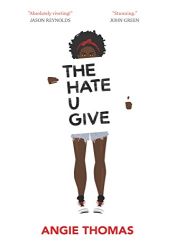 book cover for The hate u give