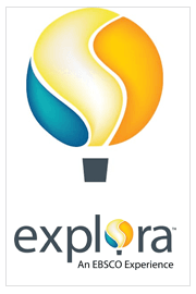 Ebsco Explora balloon logo