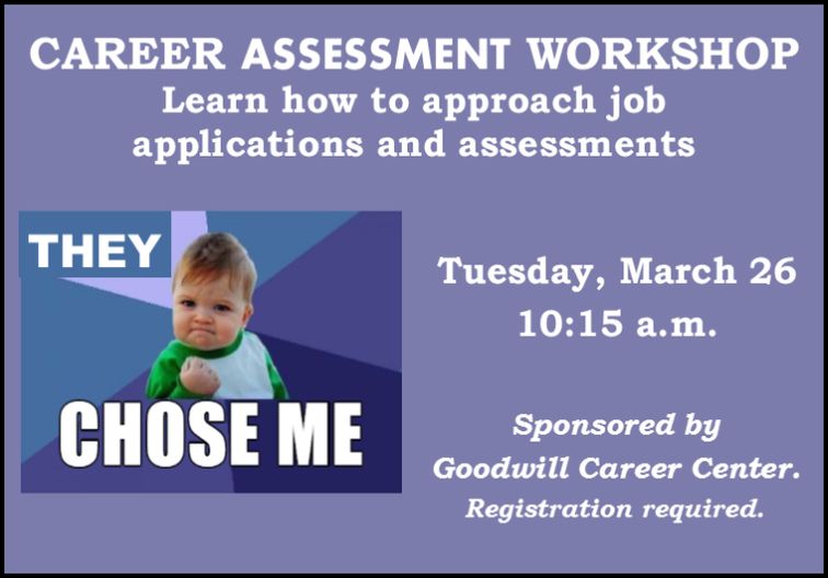 career assessment workshop newsflash