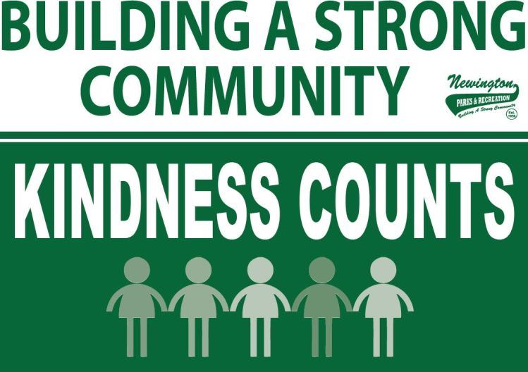 Green background with text reading 