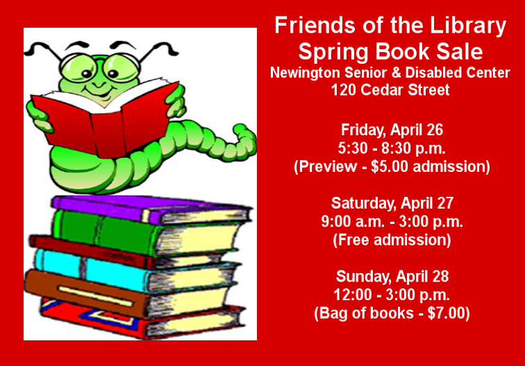 Friends spring book sale spring 