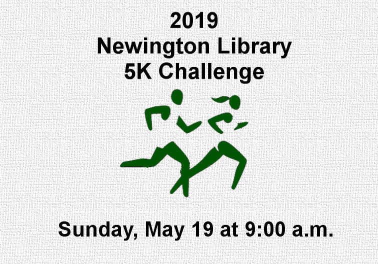 2019 library road race logo