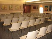 Auditorium style seats 60 people