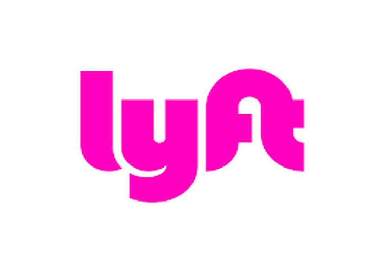 Lyft Logo - pink on white background
