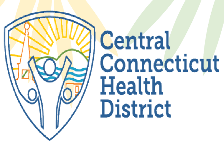 Central Connecticut Health District text with logo