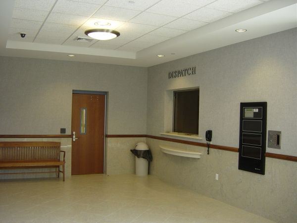 1st Floor Lobby - Dispatch Window
