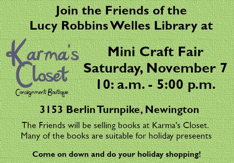 Friends Karma Closet Book Sale