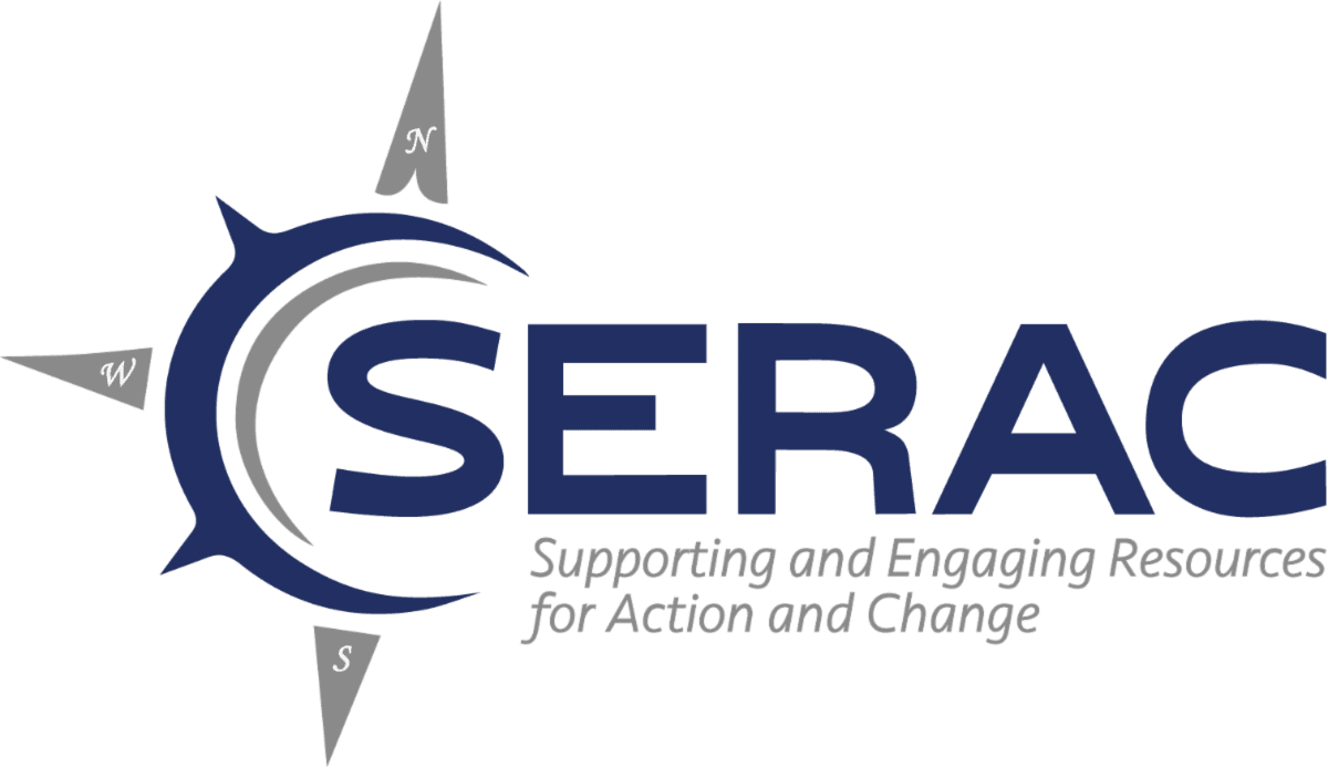 Logo for Supporting and Engaging Resources for Action and Change