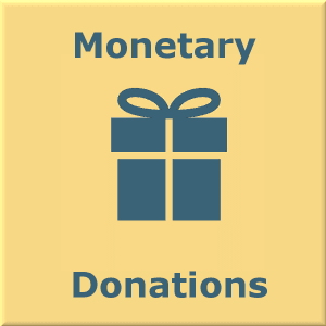 monetary donations button